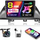 [8-core 4+64GB] Hikity Android 15 Car Stereo for Honda Odyssey 2005-2010 with Wireless Carplay Android Auto, 10.1" HD Touchscreen Car Radio with Mirror Link 59UI GPS WiFi Bluetooth SWC DSP FM RDS