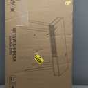 Artswish Mid Century Modern Office Desk with Drawer - Simple Writing Desk for Home Office, Walnut