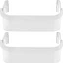 240351601 Refrigerator Freezer Door Bin Compatible with Ken.more Fri.gidaire Refrigerator Freezer Door Shelf Replace 240351607 891154 AP2115974 Freezer Side 2 PACK By Fetechmate