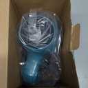 Conair Cord-Keeper Dryer with Folding Handle and Retractable Cord, 1875W Travel Hair Dryer, Ionic Technology, Teal (Blue)