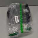 Mini Waffle Maker, Small Waffle Iron with Quick Heat-Up, Makes 8 x 2 Tiny Waffle Bites for Kids, Locking Buckle & Cool Touch Handle, Nonstick Plates, Perfect for Breakfast, Brunch, Desserts & Snacks (Black)