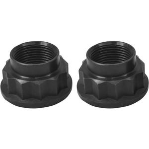 2PCS Front Wheel Axle Shaft Nut Hub Driveshaft Nuts Compatible with Toyota Lexus Scion OEM 90177-22001 90080-17238
