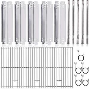 Grill Replacement Parts for Nexgrill 720-0882A Evolution Infrared Plus 5-Burner, Nexgrill 720-0882A Grill Cooking Grate, Heat Plate, Burner Tube and Igniter for Nexgrill Evolution Infrared Plus Parts.