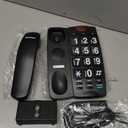 REIZEN Big Button Speaker Phone - White with Black Numbers