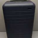 Away Bigger Carry-On Luggage, Lightweight Hardside Large Suitcase with Spinner Wheels, TSA Lock, Airline Approved, Navy Blue