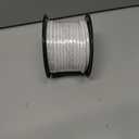 18/2 Shielded Wire 50FT CL3P Jacket Pure Copper Wire, Spool 18 Gauge 2 Conductor Stranded Plenum Cable for Security Alarm Access Control Sound