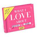 Knock Knock What I Love about You Book Fill in the Love Fill-in-the-Blank Gift Journal, 4.5 x 3.25-Inches