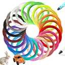 3D Pen Filament Refills PLA - 20 Colors 328 Feet 1.75mm, Low Odor Biodegradable, Compatible with MYNT3D, SCRIB3D, PIKA3D & Most 3D Printing Pens (Not for 3Doodler Create+)
