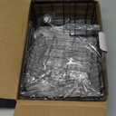 Kitchen Sink Caddy Organizer, [Stay-Dry Anywhere & No Drainage Needed] Sponge Holder for Kitchen Sink Countertop,Stainless Steel with Rust-Resistant Coating-10.24" L x 6.5" W x 5.83" H