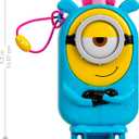 Polly Pocket & Minions Playset with 1 Doll, 2 Minions Figures & Fluffy The Unicorn Toy, Collectible Compact with 9 Accessories