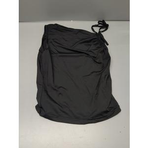 SOLY HUX Women's Ruched Halter Y2K Crop Tops Tie Back Sleeveless Slim Fit Cami Tops Small