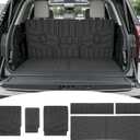 Cargo Liners for 2025 2026 7 Seats Ford Expedition/Lincoln Navigator Standard Trunk Mat with Seat Back Cover Accessories, All Weather Rear Cargo Mat Backrest Protector (Not for Max & L Models)