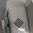 Toothbrush and Toothpaste Holders for Bathrooms Countertop - Detachable 5 Slots Kids Electric Toothbrush Holders Set Wall Mounted with Removable Dividers for Bathroom Decor and Accessories Organizer (White grey)