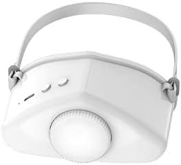 4 in1 Anti Snoring Device with Gentle Moisturizing Mist,Wearable Nose Snoring Aid with Adjustable Airflow,Drug-Free Night Breathing Support for Dry Air,Travel-Friendly Sleep Accessory (White, m)