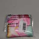 Merry Christmas Green Flower Wreath Tablecloth Round 60 Inch, Winter White Floral Polyester Circle Table Cloth Wrinkle Stain Resistant Washable Table Cover for Kitchen Room Party Picnic