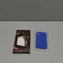 Designed for iPhone 12 Mini Case with Screen Protector - Upgraded Camera Protection - Wireless Charging Compatible - Silicone Protective Phone Case 5.4" for Men Women Girls - Sky Blue