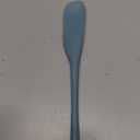 Tovolo Silicone Jar Spatula Long Handled Rubber Scraping Scooping Tool for Peanut Butter Jam Jelly Jars Blenders, Extra Long Flex Core Silicone Jar Scraper Dishwasher Safe BPA Free, Blue Slate