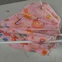 Cinrobiye Beach Umbrella for Sand and Water Table, Boho Rainbow Theme Portable Pool Umbrellas, Baby Folding Sun Shade Umbrella for Picnic Table, Beach, Camping, Garden and Outdoor Summer Party