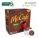 McCafe Keurig Single Serve K-Cup Pods, Premium Roast Decaf, 32 Count (EXP 07/26/26)