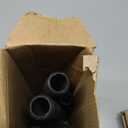 Livabber Industrial Pipe Clothes Rack, Heavy Duty Detachable Iron Garment Rack Wall Mounted, Rustic Saving Space Clothes Bar Multi-Purpose Hanging Rod for Bedroom, Closet, Black (60 Inch)