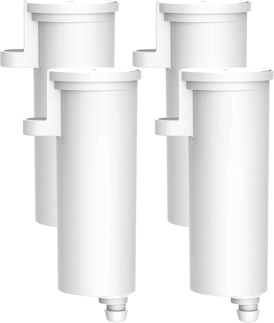 Waterdrop C33 Ice Maker Water Filter, Replacement for GE Profile Opal Nugget Ice Maker Filter, P4INKFILTR, with Ring Pull, NSF 42&372 Certified, 4 Pack