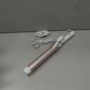 Conair Double Ceramic 1 -Inch Long Barrel Curling Iron, 1 -Inch Barrel Creates Soft Waves, Hair Waver for Use on Medium & Long Hair, White/Rose Gold