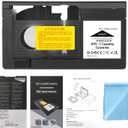 VHS-C Cassette Adapter Compatible with VHS-C SVHS Camcorders JVC RCA Panasonic Motorized VHS Cassette Converter NOT Compatible with 8mm / MiniDV / Hi8