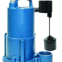 Barnes 110404 Model SEV412VFT Heavy-Duty Sewage Pump - Dual Ball Bearings, 1/2 HP Motor, 20 Foot Cord, 2-Inch Discharge - Compact, High-Efficiency for Residential and Light Commercial Use