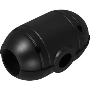 Outdoor Patio Umbrella Replacement Crank Handle, Mid-pole Umbrella Repair Part with Bullet-style Housing for Garden and Balcony Shade