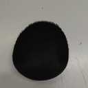 Silicone Body & Face Scrubber Set, 360 Anti-Slip & Hand-fit Silicone Shower Scrubber for Rich Foaming Deep Cleaning, Unique Facial Scrubber with Side-bristles for Contoured Areas (Black)