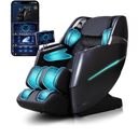 Massage Chair, Full Body Zero Gravity Shiatsu 4D Recliner with Heated Bluetooth Foot Roller,