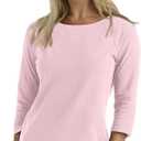 Hanes Women's Raglan Sleeve Stretch Cotton Crewneck Tee, Size L