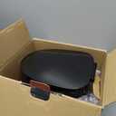 Mueller 12-Cup Drip Coffee Maker - Borosilicate Carafe, Auto-Off, Reusable Filter, Anti-Drip, Keep-Warm Function, Clear Water Level Window Coffee Machine, Kitchen Essentials & Accessories (Black)