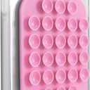Sonix | Magnetic Silicone Suction Cup Phone Mount for iPhone | Compatible with MagSafe | Soft, Light Pink | Pink Rose