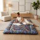 Zelladorra Japanese Floor Mattress, Futon Mattress, Full