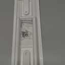 White Towel Bar 16 Inch, KLJKPA Towel Bar for Bathroom Wall Hanging Bath Towels, Stainless Steel Heavy Duty Single Towel Rod