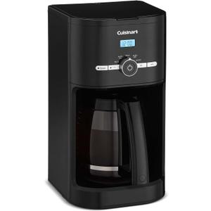 Cuisinart Classic 12-Cup Programmable Coffeemaker, Black, DCC-1120BKNAS