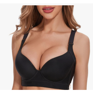 Plus Size Push Up Bra for Women Hide Back Fat Smoothing Bra Seamless Underwire T-Shirt Bra Size Unknown