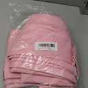 sancua Round Tablecloth - 108 Inch - Water Resistant Spill Proof Washable Polyester Table Cloth Decorative Fabric Table Cover for Dining Tables, Buffet Parties and Camping, Pink