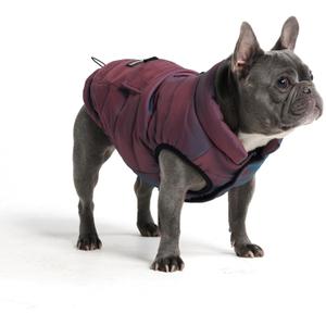 Spark Paws Dog Winter Jacket, Water-Resistant Coat, Warm Reflective Windproof Fleece-Interior, for Large Dogs - Cosmic - XL