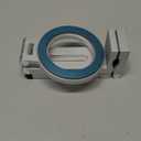 Magnetic Tripod for iPhone 16/15/14/13/12 Plus Pro Max Series,Aluminium Mini Magnetic Phone Tripod for iPhone & MagSafes,360 Adjustable Magic Clip Folding Magnetic Phone Stand,1/4" Screw (Silver)