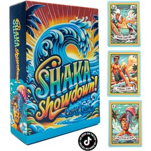 Card Game for Teens 6+ | Surf-Themed Travel Games, Board Game | Ideal for Babysitting Games, Cards to Send to Kids at Camp, Road Trip, Camping Trip & Family Game Nights, Table Top Game