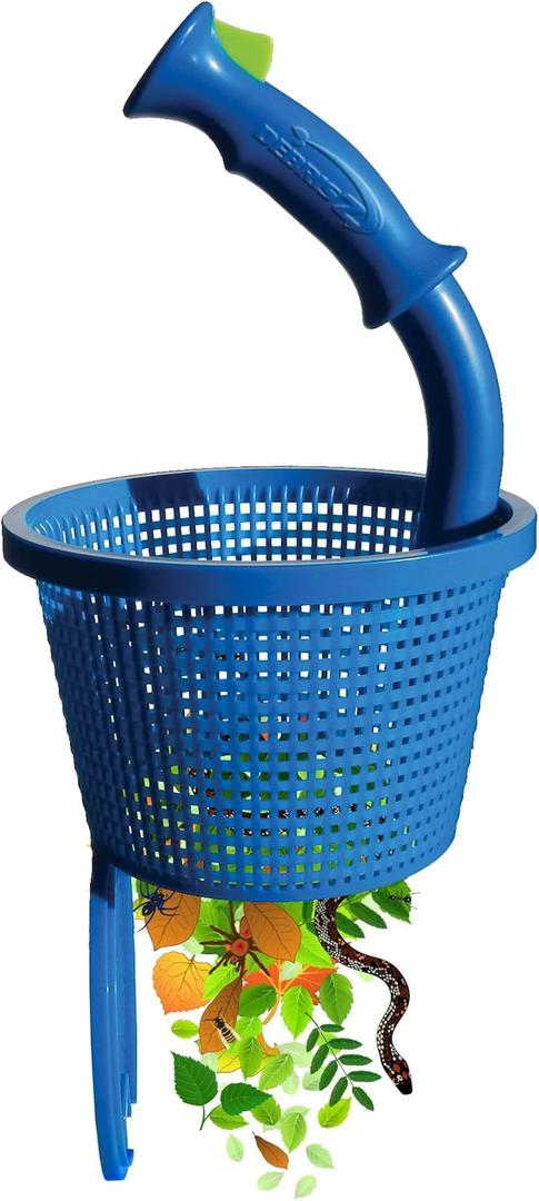 DebrisZ B9 Skimmer Basket for Inground Pool - Patented Handle & Quick Release Empty. New Heavy Duty Design with Greater Strength, Fits Popular U3 Style Pool Skimmers