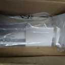 No Tools No Drill 1" Cordless Mini Blinds, Horizontal Light Filtering Blind, Vinyl Blinds for Indoor Windows 23.5" W x 36" H, White.