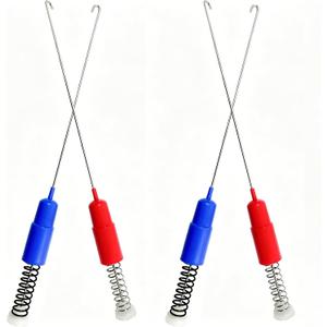 WH16X26908 WH16X26909 Suspension Rod Kit, Compatible with GE GTW220ACK1WW GTW330ASK2WW HTW240ASK5WS HTW240ASK6WS Washer, Replace Number WH16X25219 WH16X25220 4588119 AP6292085