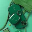 iFace First Class Case [Compatible with AirPods Pro]  Cute Shockproof Hybrid Dual Layer [Hard Cover + Bumper] Keychain Protective Case [Drop Tested]  Green