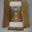 Oil Lamp Chimney Replacement,3 Inch Fitter x 8.3 Inch Tall Kerosene Lamp Globe,Clear Glass Light Globe,Hurricane Lamps Globes Shade Cover,Glass Chimney for Oil Lamps for Indoor Use