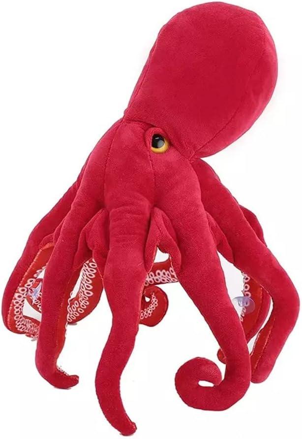 Redsimulation Octopus Plush Toy, Soft Fish Cushion Pillow Octopus Plush Toy, Underwater Squid Doll Pillow Family Decoration Gift Children Plush Animal Toys (18inch)