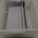 madesmart 2 Tier Bath Organizer, Undersink Storage with Sliding Drawers, for Cleaning Supplies, Pantry, Sponges, Bottles & Kitchen Essentials, Adjustable Dividers & Pull Out Sliding Baskets, Frost (1-Pack)