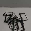 12 Pcs Square Trailer Pin, 3/8 x 4.25 Inch Black Trailer Coupler Pin, Carbon Steel Heavy Duty Locking Pin for PTO Shaft, RVs, Boats, Farm Trailers, Lawn Mower, Towing Equipment